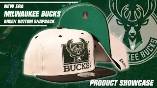 Milwaukee Bucks High Crown 9Fifty Retro Snapback | Bucks Green Underbrim Throwback Snapback Hat