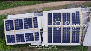 87.48 kW Solar Rooftop Power Plant Installed in Erode | Skyparc Energy