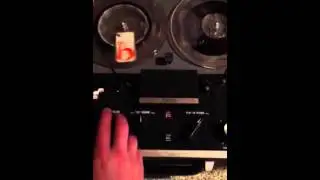 Ampex Model 1260 Reel to Reel Recorder Demo