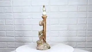 Ebros Beach Coastal Pelican Bird On Getty Post Seashells Boat Nautical Sign Figurine