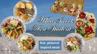 what I cook + bake in a week as a student / pinterest + spring inspired / april kitchen vlog part 3