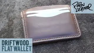 Popov Driftwood leather Wallet ID window Review