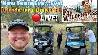 🔴LIVE: Disney&rsquo;s Fort Wilderness Holidays! Magic Kingdom Fireworks! Walt Disney World Live Stream!