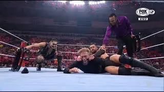 Finn Balor, Rhea Ripley & Damian Priest atacan brutalmente a Edge - WWE Raw Español: 06/06/2022
