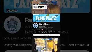 FAME PLAYZ VS ME💀#bgmishorts#1v4shorts #pubgmobile  #viralshorts #bgmi #ytshorts