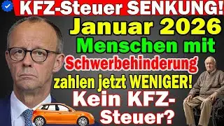 🚗 Januar 2026: So zahlen Menschen mit Schwerbehinderung weniger oder keine KFZ-Steuer