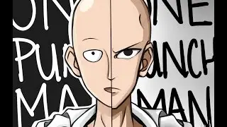 One Punch Man Speedpaint- Saitama