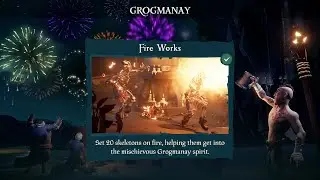 Sea Of Thieves | Grogmanay | Fire Works
