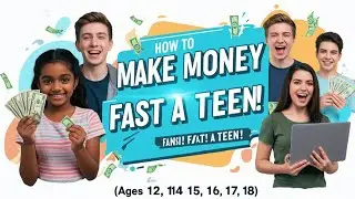 How to make money FAST as a TEEN !* *Age 12,13,14,15,16,17,18*  @JaveriaAli-k9h