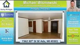 Real Estate Listing for SE Ada MI 49301