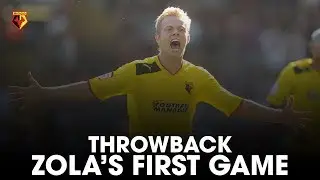 ZOLA'S FIRST GAME 🇮🇹 | CRYSTAL PALACE 2-3 WATFORD 🙌