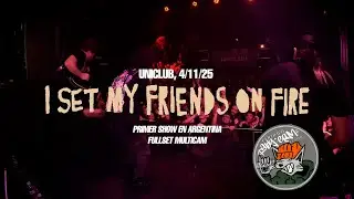 {ravla.cam} T2: I SET MY FRIENDS ON FIRE en Argentina. Uniclub, 4/11/25