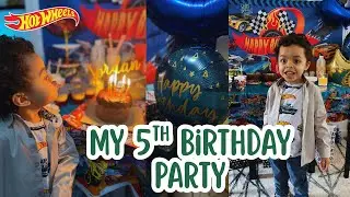 5-Year-Old Birthday Party 🎉 | Hot Wheels Theme Birthday Celebration 🚗