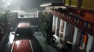 Rainy season in Siliguri II #rain #night