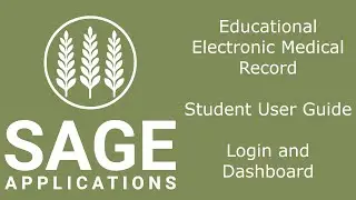 Sage Applications - Student Login and Dashboard Guide