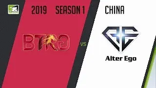Big Time Regal Gaming vs Alter-Ego | OWC 2019 Season 1: China