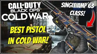THE NEW BEST PISTOL IN COLD WAR! Best AMP 63 Class setup in Cold War!