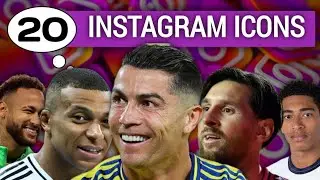 Top 20 Most Followed Footballers in Instagram 2025