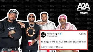 Jim Jones, Dave East, Fabolous & Maino react to tweets | Artist 2 Artist Clips