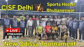 CISF Delhi 🆚️ Sports Hostel Bhubaneswar | #kamalvideos | New Odissa volley tourney |