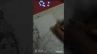 Saraswati mata drawing basant panchmi #art #trending #basantpanchami
