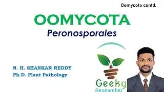 Lec 21. Oomycota # Peronosporales | Mycology | Plant Pathology | B.Sc/M.Sc Agriculture