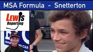 Lando Norris - MSA Formula - Race 1 Podium Snetterton 2015
