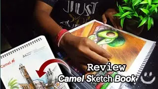 Camel New 140 GSM Sketch book review, Drawing still life with Oil pastels,#art #stilllife #oilpastel