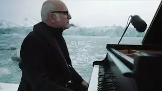 Italian Composer Ludovico Einaudi Performs While Floating In The Arctic For Greenpeace