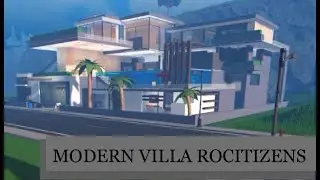 RoCitizens MODERN ANTINE VILLA / Roblox: Luxury House Tour.