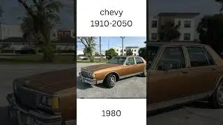 The Complete Evolution of Chevy (1910-2050)|From Classic Trucks & Muscle Cars to Futuristic Supercar