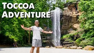 Hiking Toccoa Falls, Tabor Falls, Dicks Creek Falls, & Becky Branch Falls