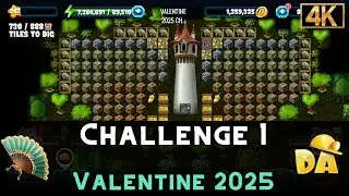 Valentine 2025 Challenge 1 | Valentine 2025 #11 | Diggy's Adventure