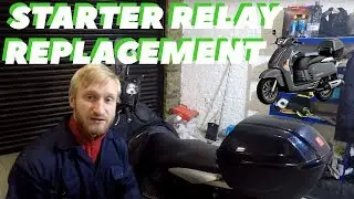 Замена реле стартера на моём городском скутере Kymco Like 200i - Resto Mod Republic, Эпизод 6