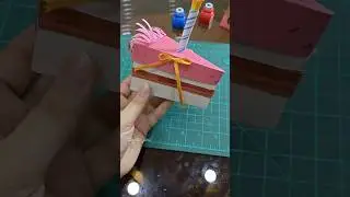 DIY|cake slice card| #art #shorts #diy #cakediy #cakeslice #birthdaycake #viral #trending