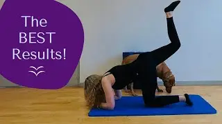 The BEST RESULTS With This SUPER SPEEDY Top To Toe Flow - Audio Described Guided Pilates For ALL