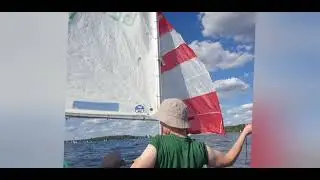 Faltbootsegeln with Opti Rigg and 3d Printed Parts