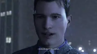 Detroit Become Human | Connor Kills Captain Allen