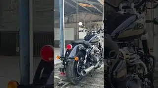 ROYAL ENFIELD SUPER METEOR 650 | RHINO RACING EXHAUST SOUND 😧