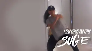 1 Year Dance Progress |  Suge - DaBaby (David Lee Choreography) #Shorts