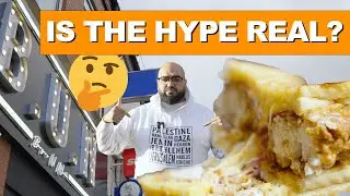 GRILL CHICKEN CHEESE TOASTIE BLEW MY MIND! THE HYPE IS REAL - BUN INC MANCHESTER