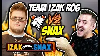 IZAK NOŻUJE SNAXA !!! IZAK ROG VS MIX SNAXA I PAGO, SOBOL 1vs4, SNAX KNIFE GOD