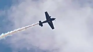 One-of-a-Kind Aerobatics: Monosport 360 (Staudacher Wing Design) | Madison Indiana Airshow 2025