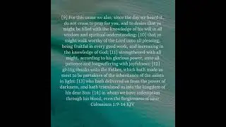 Guided Worship: Colossians 1:9-14 #christ #Jesus #salvation #help #Bible #freedom #broken #salvation