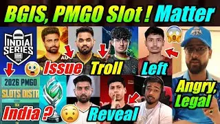 PMGO Slot Reveal - India ? 😧 BGIS Big Issue ! Again Troll 😳 Aurum Reply, Scout, FF Matter 