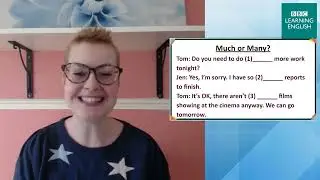 Live English Class: the difference between &lsquo;much&rsquo; and &lsquo;many&rsquo;