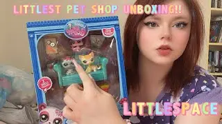 Распаковка игрового набора Littlest Pet Shop! (Littlespace / ABDL / cgl)