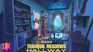 June's Journey Scene 1786 | Vol 8 Ch 13 | Tranquil Meadows Hallway | Mastered Scene | 4K ULTRA HD