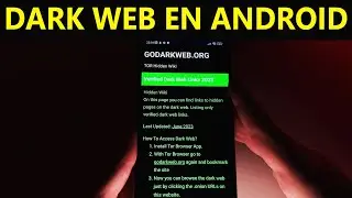 C&Oacute;MO ACCEDER A LA DEEP WEB EN UN SMARTPHONE