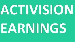 EARNINGS - Activision Blizzard (ATVI) | Feb 12, 2019 Investing In Stocks For Beginners